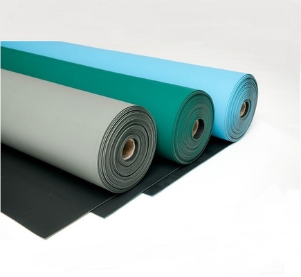 Tấm thảm cao su ESD màu xanh lá cây chống tĩnh điện Tấm cách điện cách nhiệt Bàn làm việc