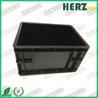 ESD Black Plastic Bin Box Khối lưu trữ chống tĩnh