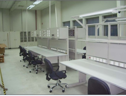 Phòng thí nghiệm điện tử 1000kg Bàn làm việc chống tĩnh điện ESD