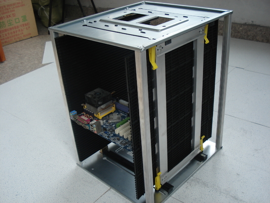 SMT Chống tĩnh điện Tạp chí ESD Giá đỡ Giỏ lưu trữ PCB 460 * 400 * 563mm