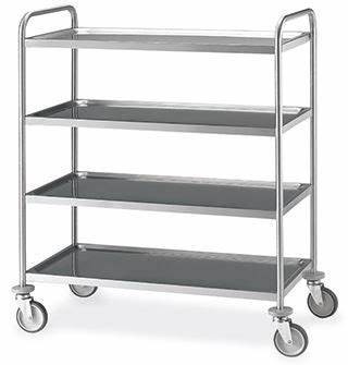 Carbon Steel ESD SMT SMD PCB Reel Storage Trolley Metal Shelf Chrome Wire Rack Rack Trolley