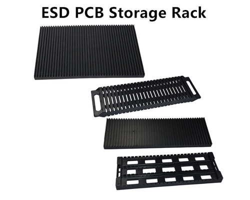 Giá đỡ ESD PCB uốn công nghiệp màu đen 25 chiếc - 42 chiếc