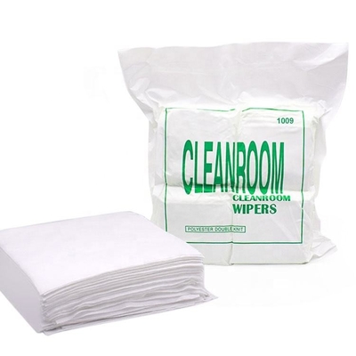 Phòng vệ sinh trắng giấy dùng một lần khăn lau không dệt 300pcs / gói 6 * 6inch