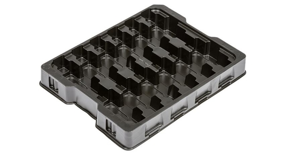 ESD Black Plastic Blister Tray Packaging cho PCB