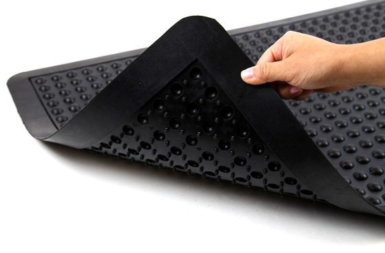 ESD-Safe chống mệt mỏi Black Bubble Top sàn thảm