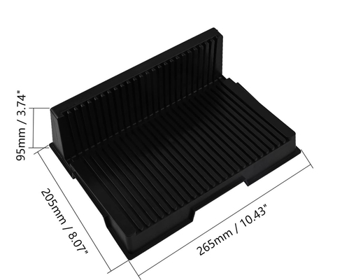 ESD chống tĩnh L-type PCB lưu trữ lưu thông ESD lưu thông Rack PCB Tray ESD Cửa hàng lưu trữ