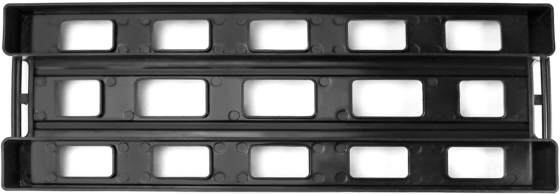 Cửa sổ chống tĩnh mạch ESD Cửa sổ bán hàng Cửa sổ PCB nhựa màu đen, 25 khe cắm Cung cấp Cung cấp bảng mạch