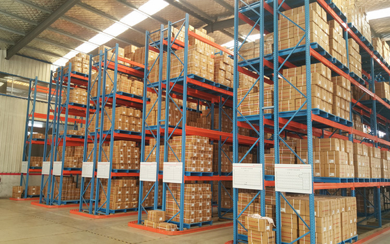 Kệ kho công nghiệp nặng có thể điều chỉnh kệ kim loại Lớp kệ tấm kệ lưu trữ pallet