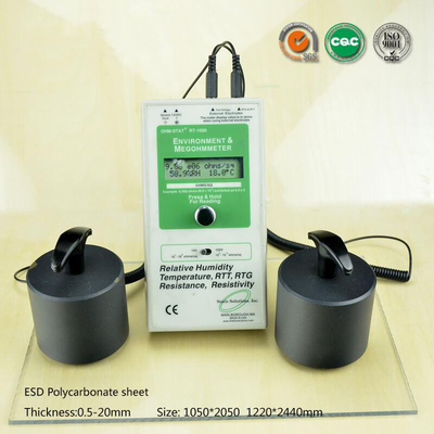 ESD bóng chống tia UV tấm acrylic cứng 2mm rõ ràng Kháng xước 1220x2440mm PMMA tấm