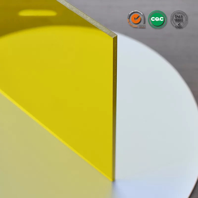 ESD bóng chống tia UV tấm acrylic cứng 2mm rõ ràng Kháng xước 1220x2440mm PMMA tấm