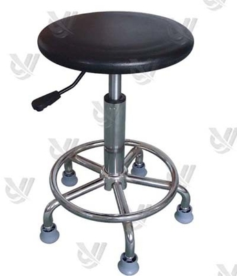 Phòng sạch hiệu suất cao ghế chống tĩnh có thể điều chỉnh bằng bọt PU với dây chuyền kim loại ghế ESD cho phòng thí nghiệm