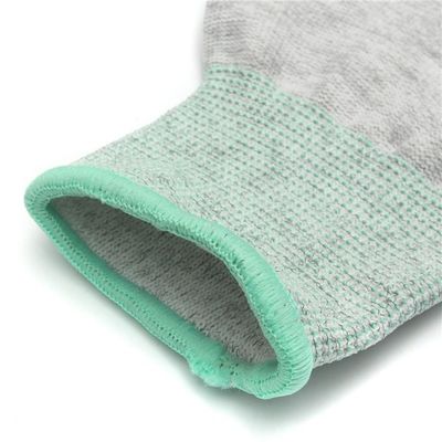 10e9 Găng tay chống tĩnh ESD được phủ bằng ngón tay ngón tay nhựa nylon Ohm