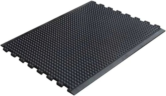 ESD Đen chống mệt mỏi thảm công nghiệp chống mệt mỏi thương mại nhà máy nhà bếp sàn thảm
