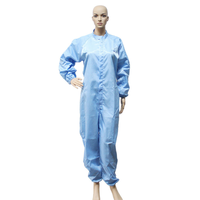 Bộ đồ phòng sạch chống tĩnh điện ESD Áo nhảy polyester Quần áo làm việc áo khoác phòng thí nghiệm