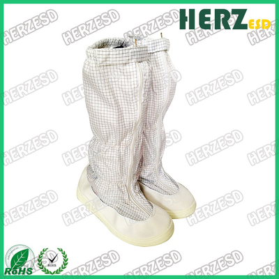 Giày chống tĩnh PU Dải trắng Giày vải chống tĩnh làm việc ESD Giày vệ sinh