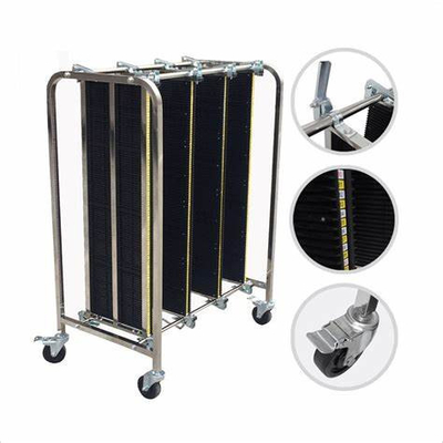 900*675*1300mm Smt Pcb Rack Trolley Định vị Esd Pcb Storage Trolley Kháng tĩnh Esd Pcb Storage Trolley