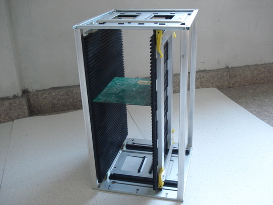 355*320*563mm ESD PCB Magazine Rack Antistatic SMT PCB Storage Cart Cho Dòng sản xuất PCB