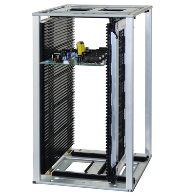 355*320*563mm ESD PCB Magazine Rack Antistatic SMT PCB Storage Cart Cho Dòng sản xuất PCB