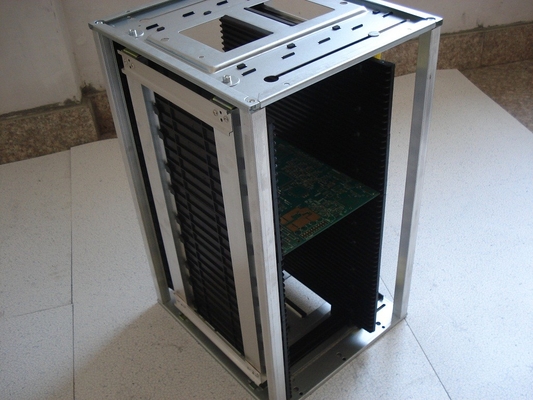 355*320*563mm ESD PCB Magazine Rack Antistatic SMT PCB Storage Cart Cho Dòng sản xuất PCB