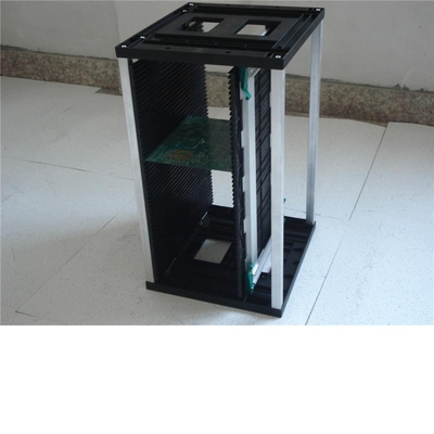 355*320*563mm Loại tay cầm kim loại ESD PCB Magazine Rack cho SMT và PCB Assembly
