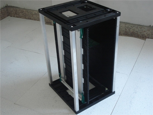 355*320*563mm Loại tay cầm kim loại ESD PCB Magazine Rack cho SMT và PCB Assembly