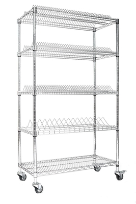 Ưu tiên ESD Cung cấp 4 Lớp kệ xe buýt Wire Mesh kệ xe