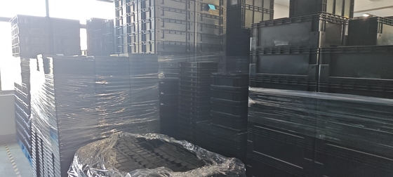 400x300mm Khối lưu trữ Khối lưu trữ nhựa công nghiệp có thể xếp chồng lên nhau