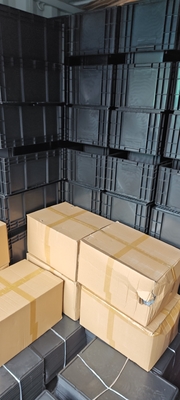 600 * 400mm hộp nhựa ESD hộp lưu trữ ESD hộp dẫn điện cho các bộ phận điện tử
