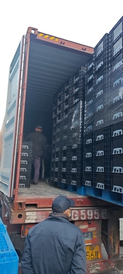 600 * 400mm hộp nhựa ESD hộp lưu trữ ESD hộp dẫn điện cho các bộ phận điện tử