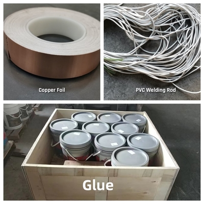 Gạch sàn PVC dẫn điện Vinyl chống tĩnh Nhiều màu PVC ESD Gạch sàn cho phòng sạch