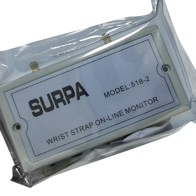 ESD SURPA 518-2 ESD Kiểm tra dây đeo cổ tay / Kiểm tra dây đeo cổ tay chống tĩnh trực tuyến