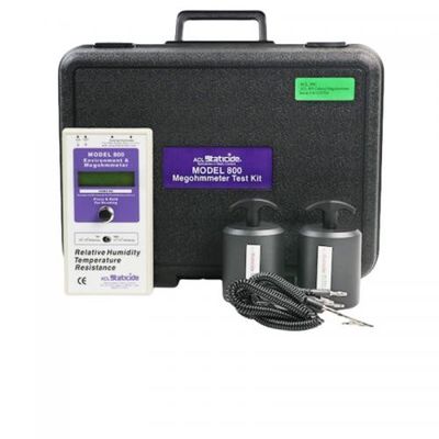 Máy đo điện trở bề mặt ACL 800 Megohmmeter kỹ thuật số để thử nghiệm ESD và chống môi trường