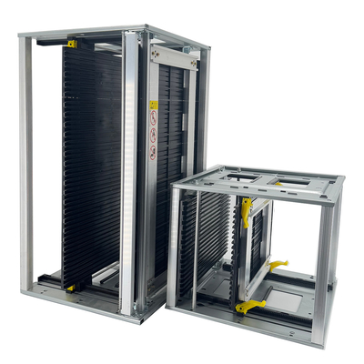 ESD Magazine Rack Gear Belt Chuẩn bị 460 * 400 * 563 Pcb Magazine cho SMT Line