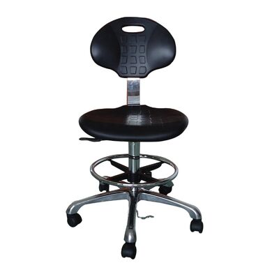 Ghế đẩu phòng thí nghiệm Workshop ESD Safety Chairs cho Ghế xoay phòng sạch không có tay vịn