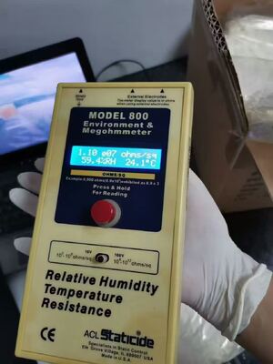 Găng tay an toàn nitrile màu xanh đen ESD dùng một lần Chống tĩnh điện Găng tay kiểm tra để bán buôn