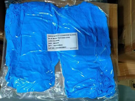 ESD găng tay nitrile găng tay chống tĩnh mạch dùng một lần găng tay kiểm tra chống tĩnh mạch cho bán buôn Trung Quốc Nhà cung cấp