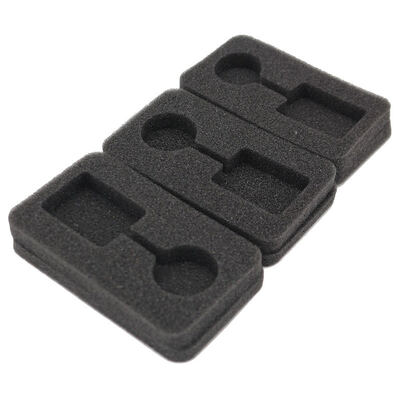 Mút xốp đóng gói ESD hình dạng tùy chỉnh Tấm PU dẫn điện dày 2-500mm 10^3-10^6 Ω cho Điện tử