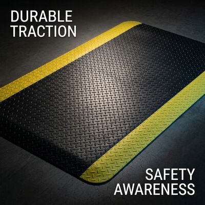 Heavy Duty thương mại chống mệt mỏi cao su sàn thảm Beveled Edge Non Slip Bubble Top Nhà bếp sử dụng
