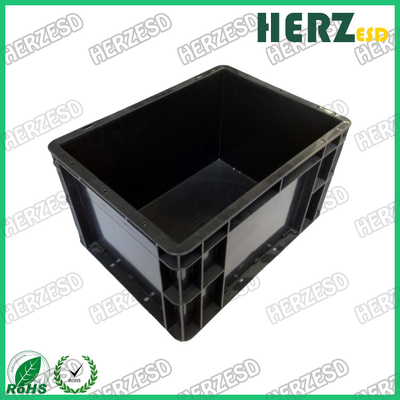 Esd Bin Box Esd hộp dụng cụ nhựa hộp PVC PP chống tĩnh màu đen