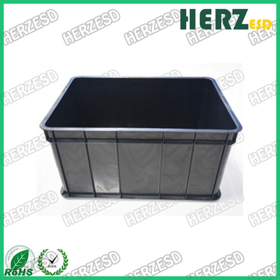 Esd Bin Box Esd hộp dụng cụ nhựa hộp PVC PP chống tĩnh màu đen