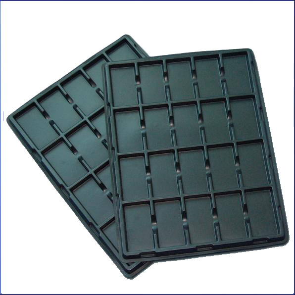 ESD Black Plastic Blister Tray Packaging cho PCB
