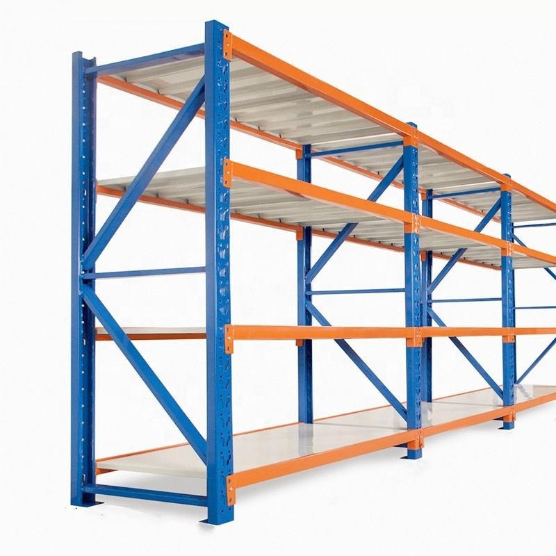 Kệ kho công nghiệp nặng có thể điều chỉnh kệ kim loại Lớp kệ tấm kệ lưu trữ pallet