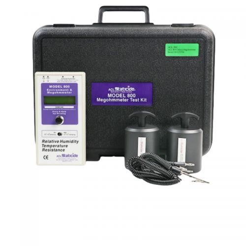 Máy đo điện trở bề mặt ACL 800 Megohmmeter kỹ thuật số để thử nghiệm ESD và chống môi trường