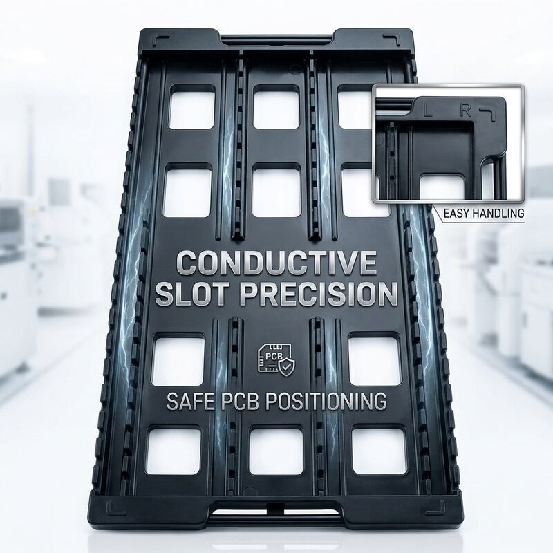 Khung kim loại rack PCB lưu thông xoay ESD để lưu trữ bảng mạch SMT