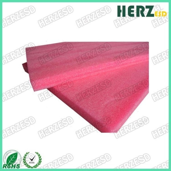 Chất liệu EPE Màu hồng chống tĩnh, Màu hồng xốp mật độ 20kg / M3 cho cách nhiệt